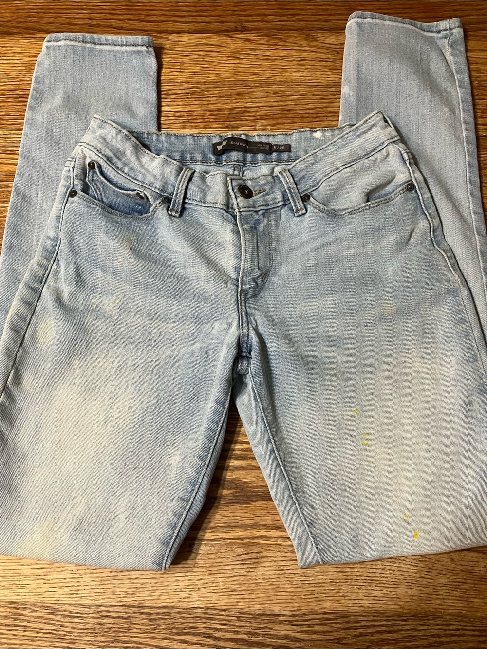 Levi's Light Blue Skinny Jeans